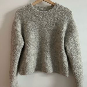 COS Textured Boucle Wool Sweater